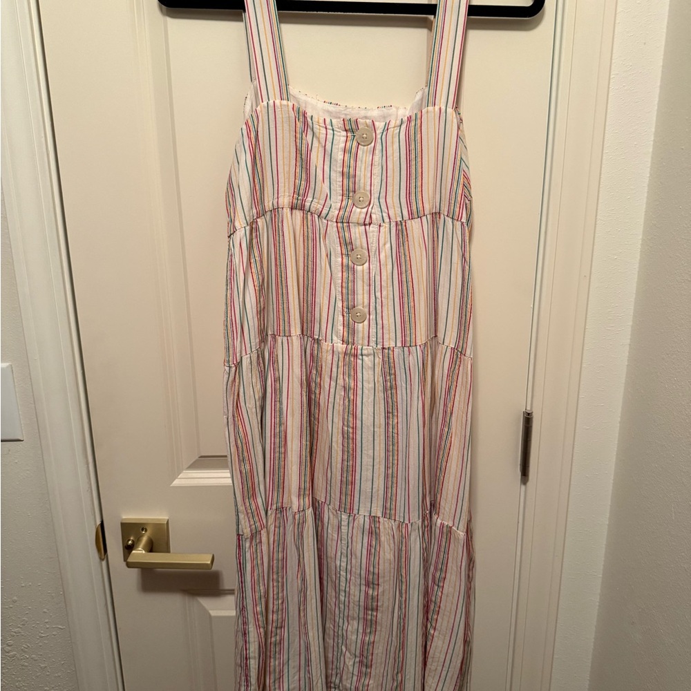 Madewell Multicolor Striped Dress